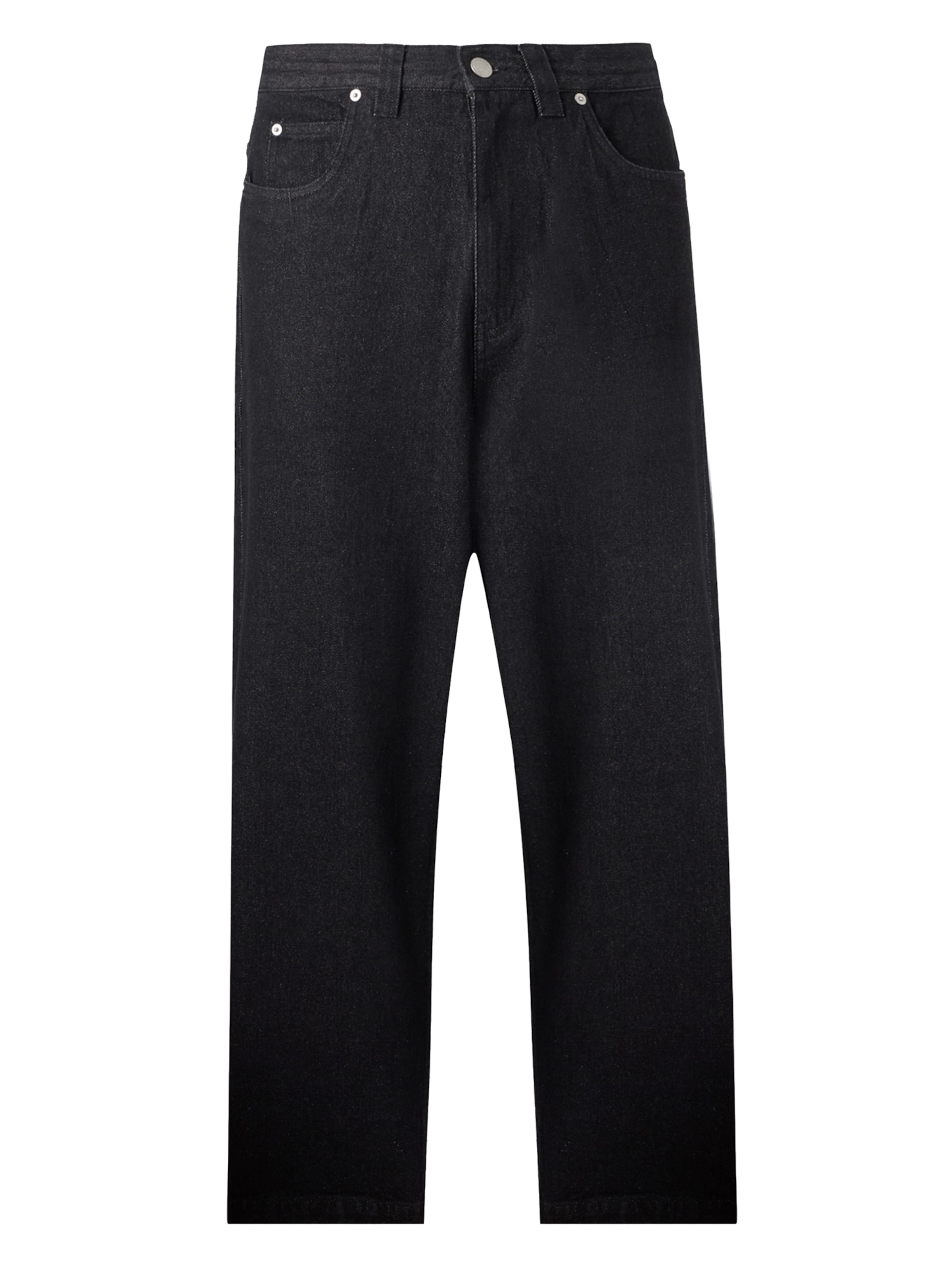 Santa Cruz Baggy Jeans in Zwart: voorkant