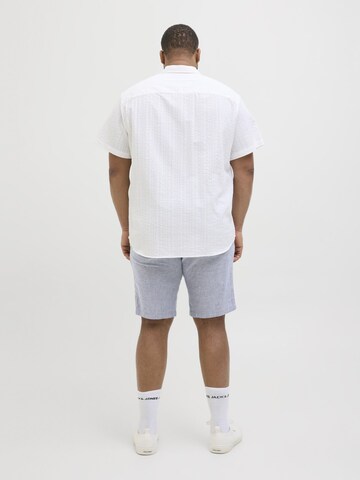 JACK & JONES regular Lærredsbukser i blå