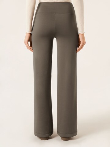 CALZEDONIA Regular Pants 'Palazzo' in Beige