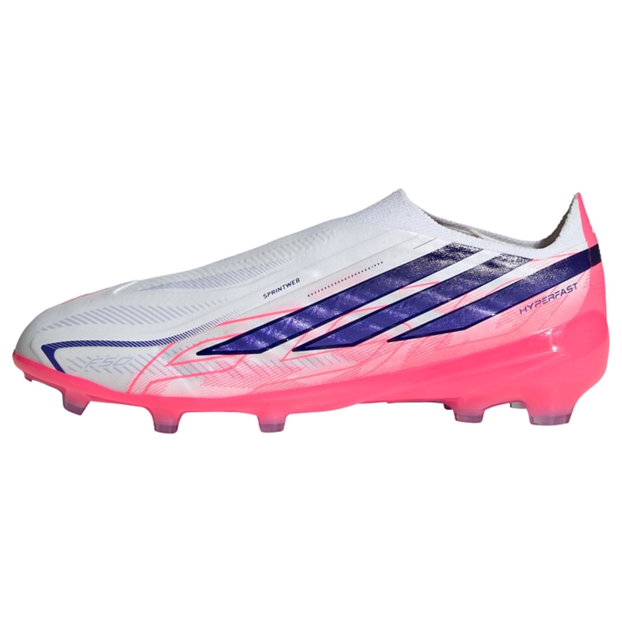 Chaussure de sport 'F50 Hyperfast Elite' ADIDAS PERFORMANCE en blanc : devant