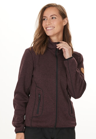 Whistler Functionele fleece jas in Rood: voorkant