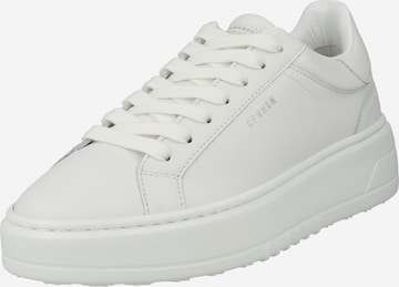 Copenhagen Platform trainers 'CPH51' in White: front