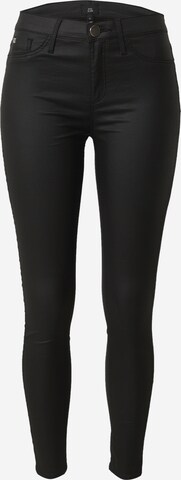 River Island Skinny Fit Дънки 'Molly' в черно: отпред