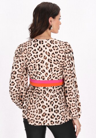 faina Blouse 'Fashion Look' in Brown