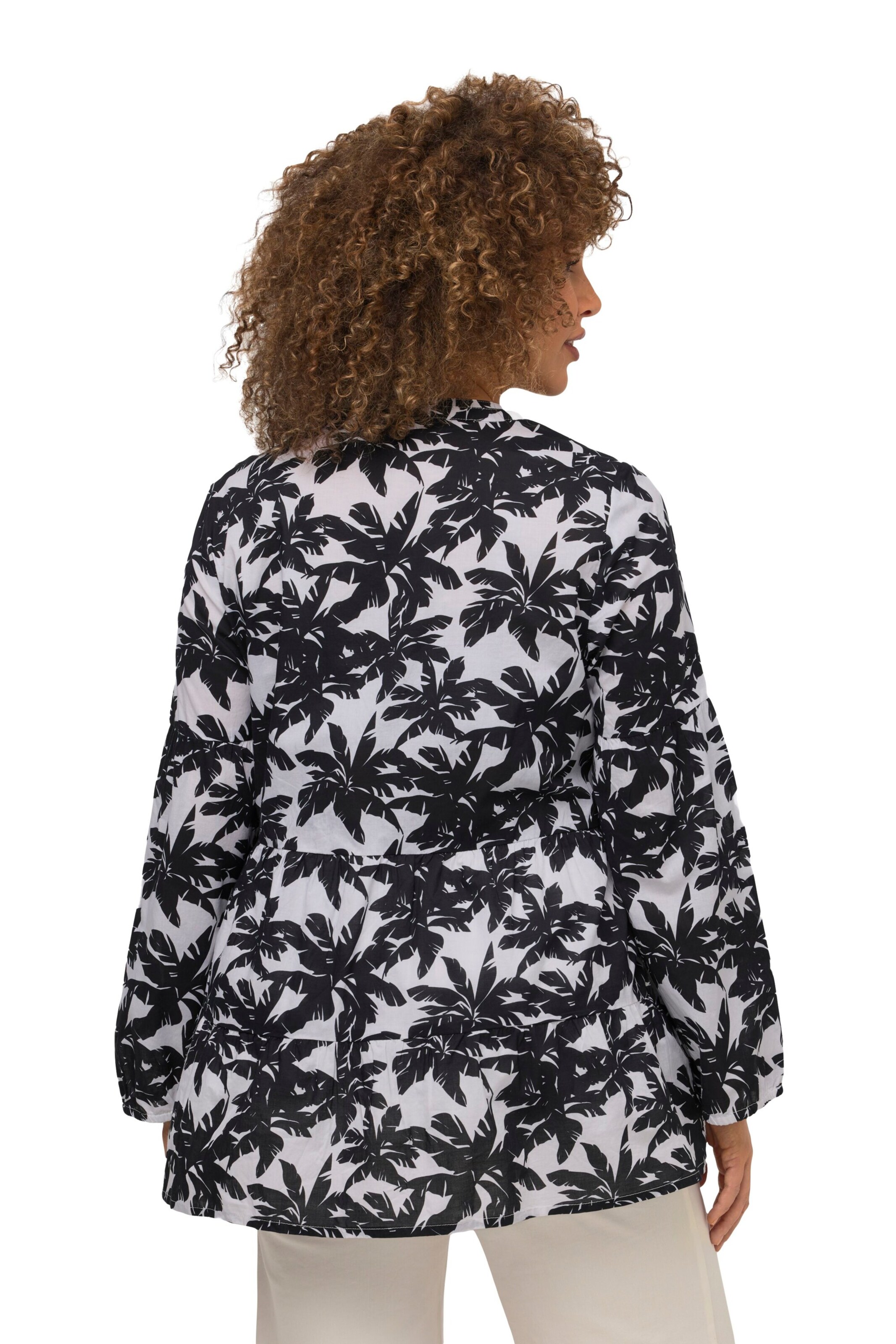 Ulla Popken Bluse in Schwarz