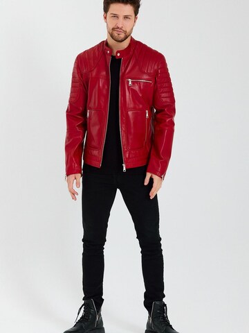 Ron Tomson Between-Season Jacket in Red