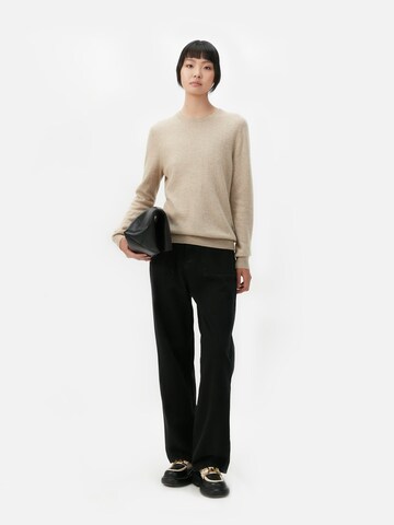 Pullover 'Women's Essential Cashmere Crewneck Sweater' di GOBI Cashmere in beige