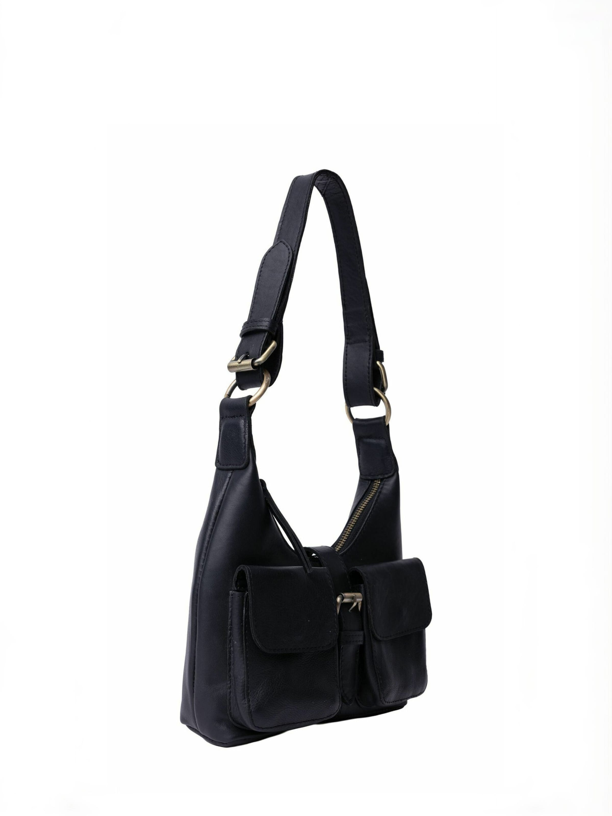 RE:DESIGNED Shopper ' Solvej ' in Black: side