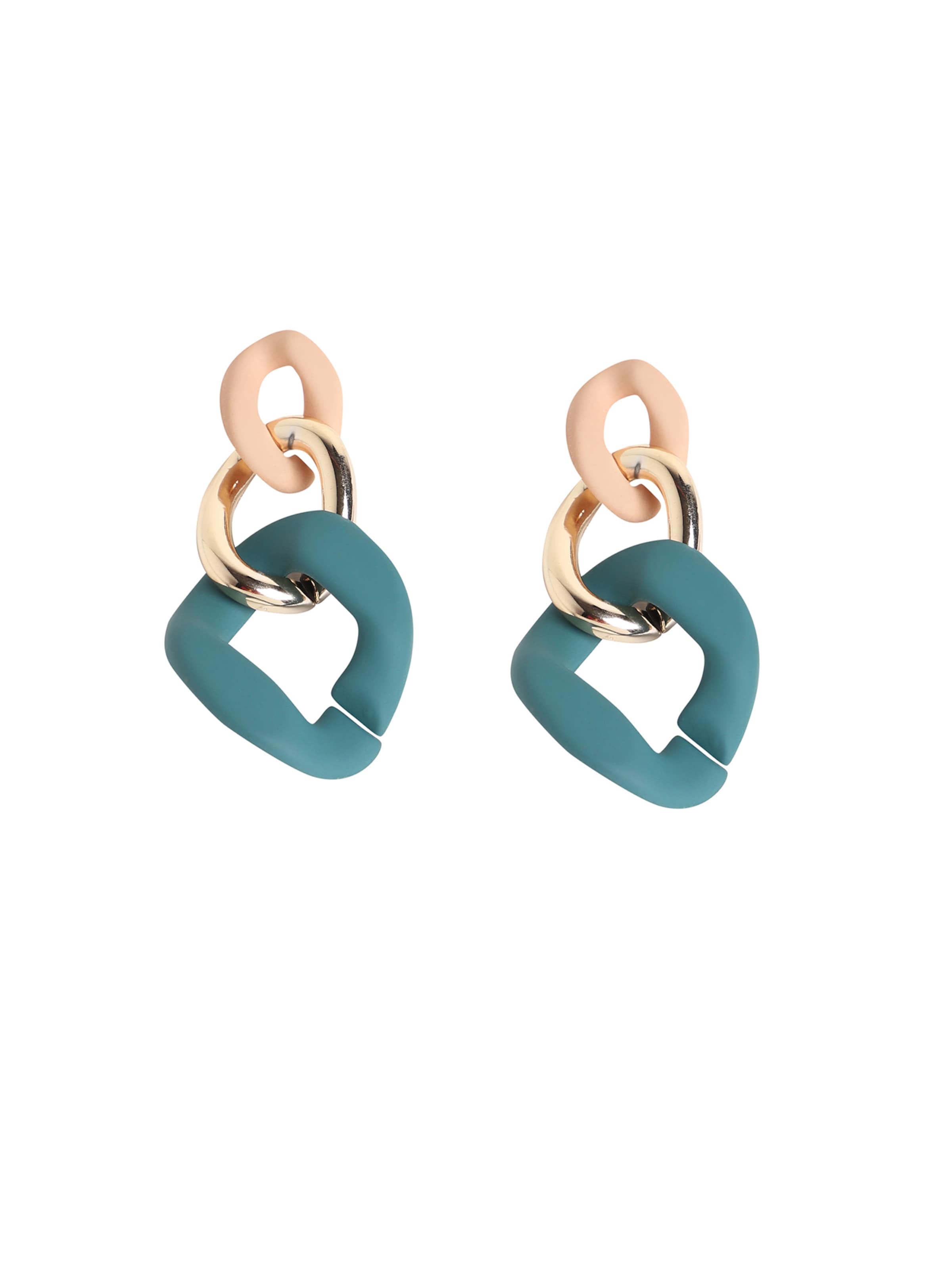 SOHI Øreringe ' Ragni ' i grøn: forside