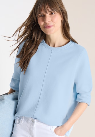 CECIL Sweatshirt in Blue: front