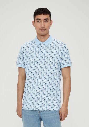 s.Oliver Regular fit Shirt in Blauw: voorkant