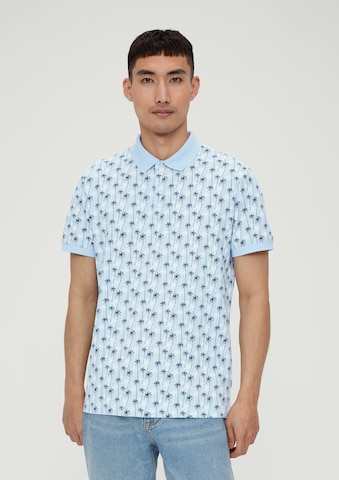 Coupe regular T-Shirt s.Oliver en bleu : devant
