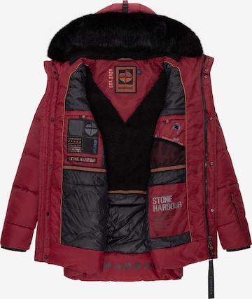 Veste d’hiver 'Mironoo' STONE HARBOUR en rouge