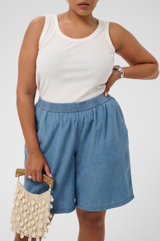 KAFFE CURVE Loosefit Broek 'KCJada' in Blauw