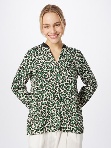 MORE & MORE Bluse i blandingsfarvet: forside