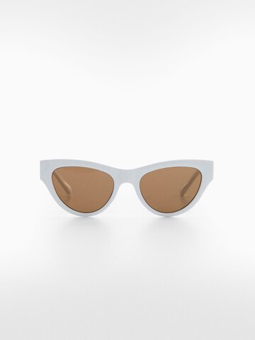 MANGO Okulary przeciwsłoneczne 'FABI' w kolorze biały