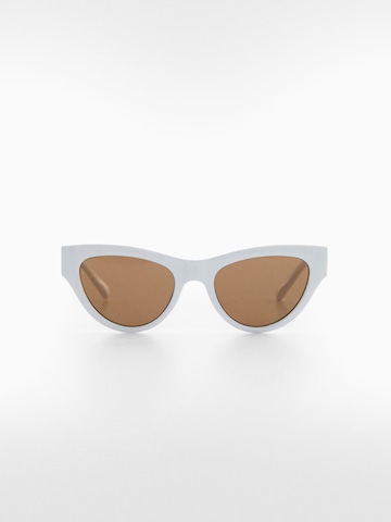 MANGO Sonnenbrille 'FABI' in Weiß