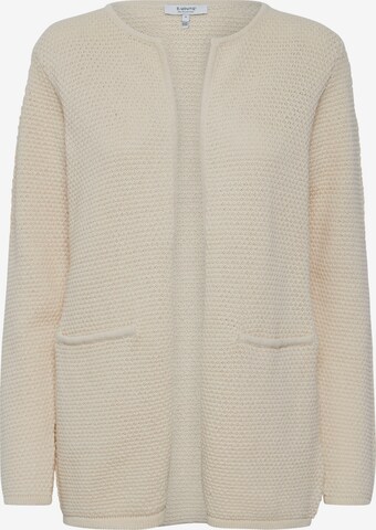 b.young Knit Cardigan 'BYMIKALA' in Beige: front