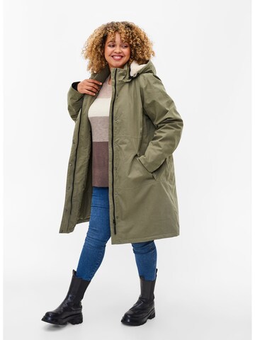 Zizzi Parka 'Norway' in Grün