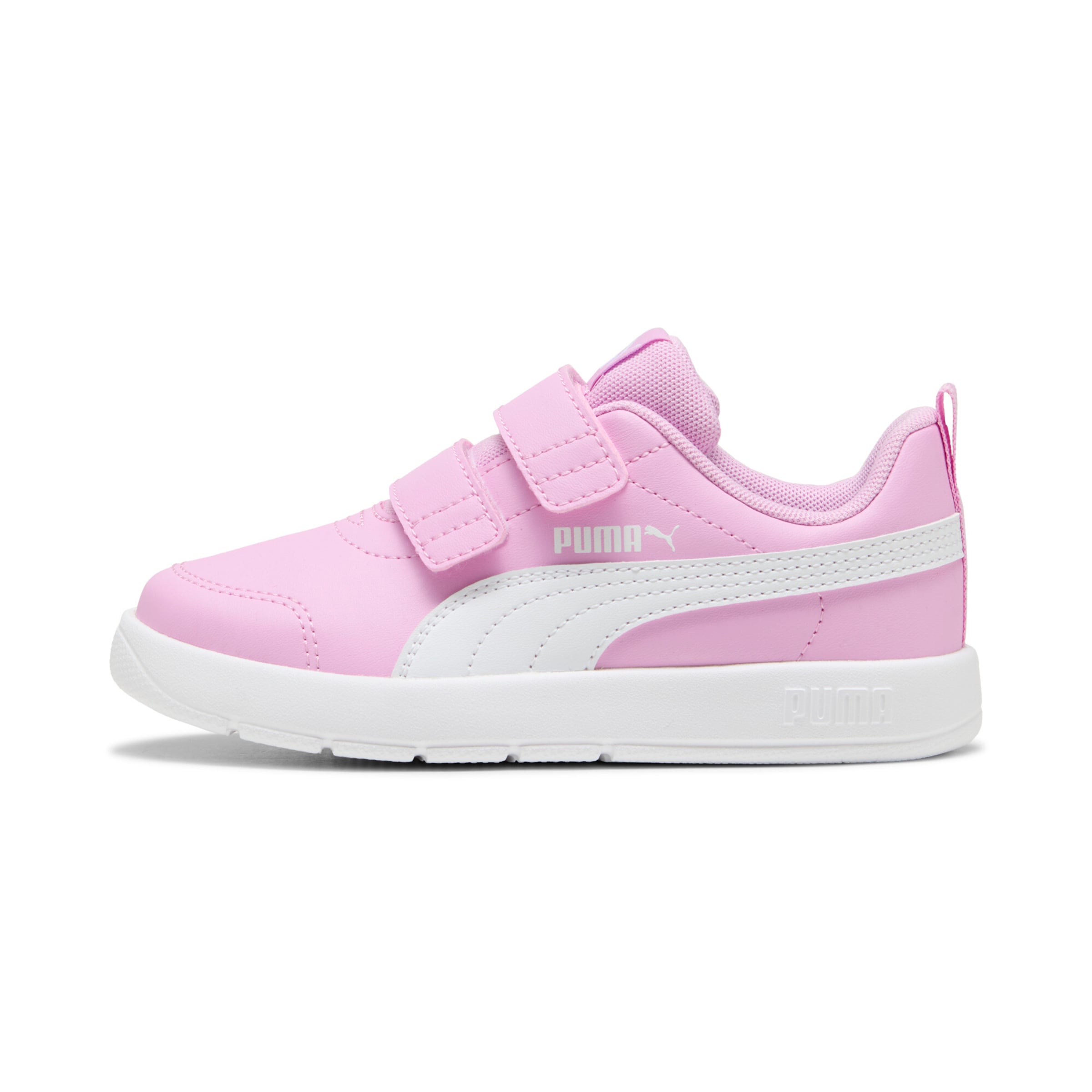 PUMA Sneakers 'Courtflex V3' in Pink: front
