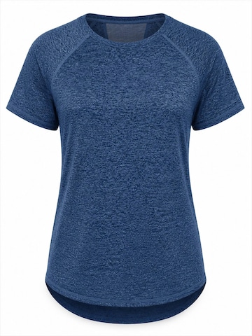 AOTTORI Performance Shirt in Blue: front