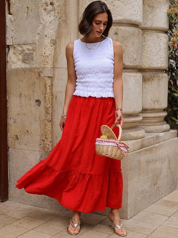 SASSYCLASSY Top‌‌‌‌‌‌‌‌ in Weiß: Vorderseite