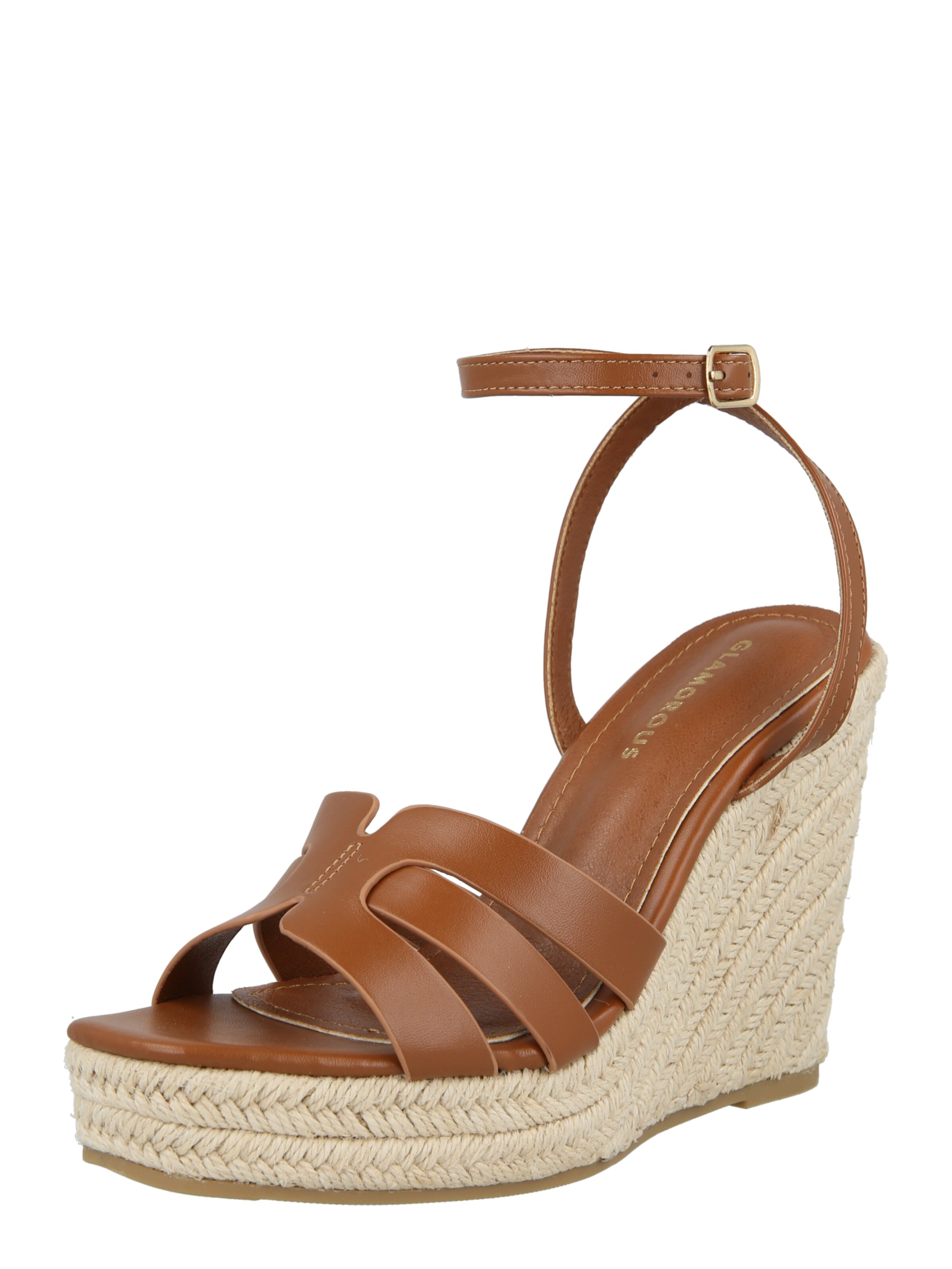 GLAMOROUSSandale s remenčićima - smeđa boja: prednji dio