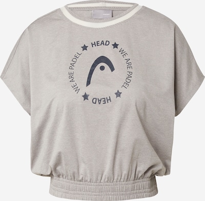 HEAD Functioneel shirt 'PADEL' in de kleur Navy / Grijs gemêleerd, Productweergave