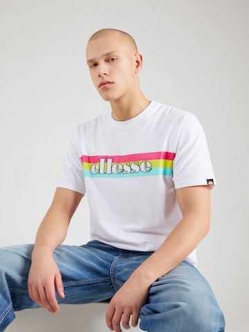 ELLESSE T-Shirt 'Driletto' in Weiß: predná strana