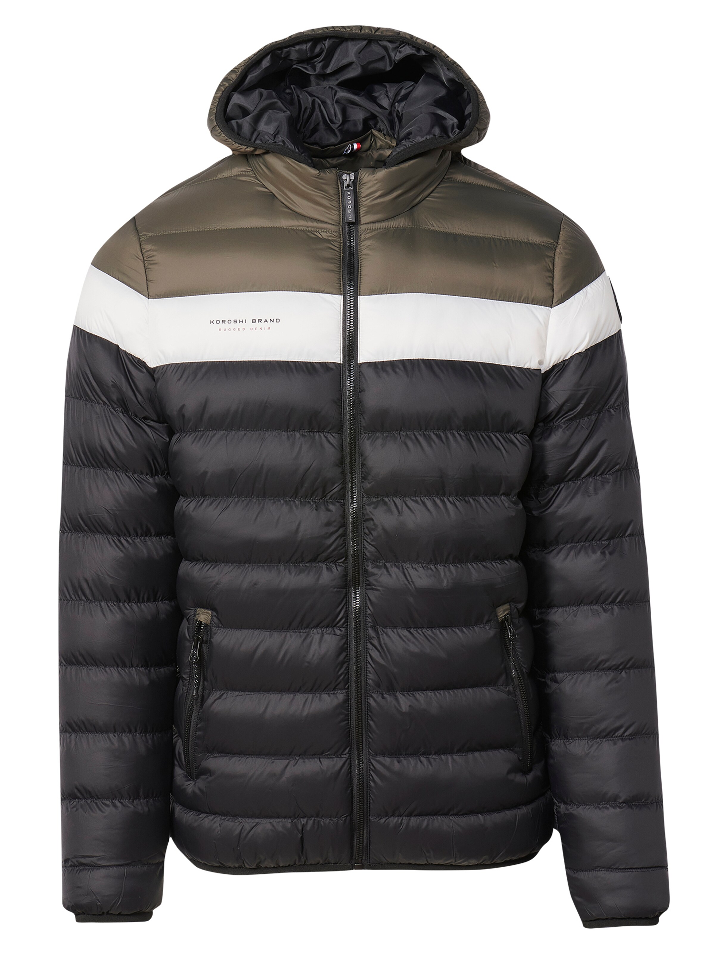 KOROSHI Kevad-sügisjope, värv must: eest vaates