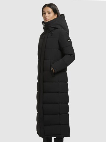 khujo Winter Coat ' CLARESSE ' in Black