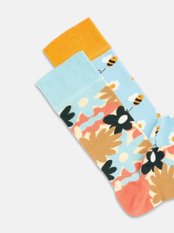 Chaussettes 'Bee Party' DillySocks en mélange de couleurs