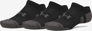 UNDER ARMOUR Sports socks 'Perf Tech' in Black: front