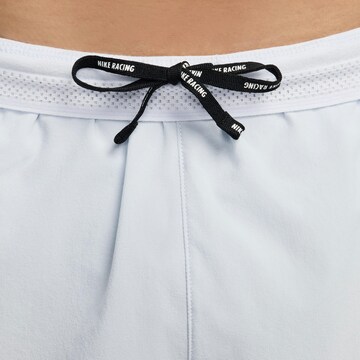 NIKE Regular Workout Pants 'Aeroswift' in Grey