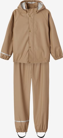 NAME IT Regular Athletic suit in Brown: front