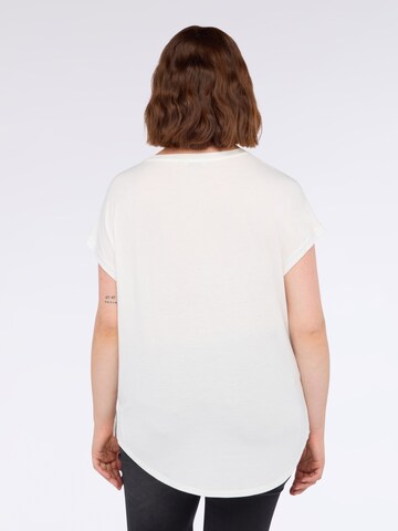 Chemisier Fiorella Rubino en blanc