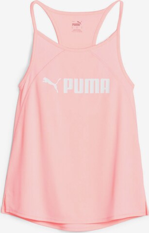 PUMA Top sportowy w kolorze różowy: przód