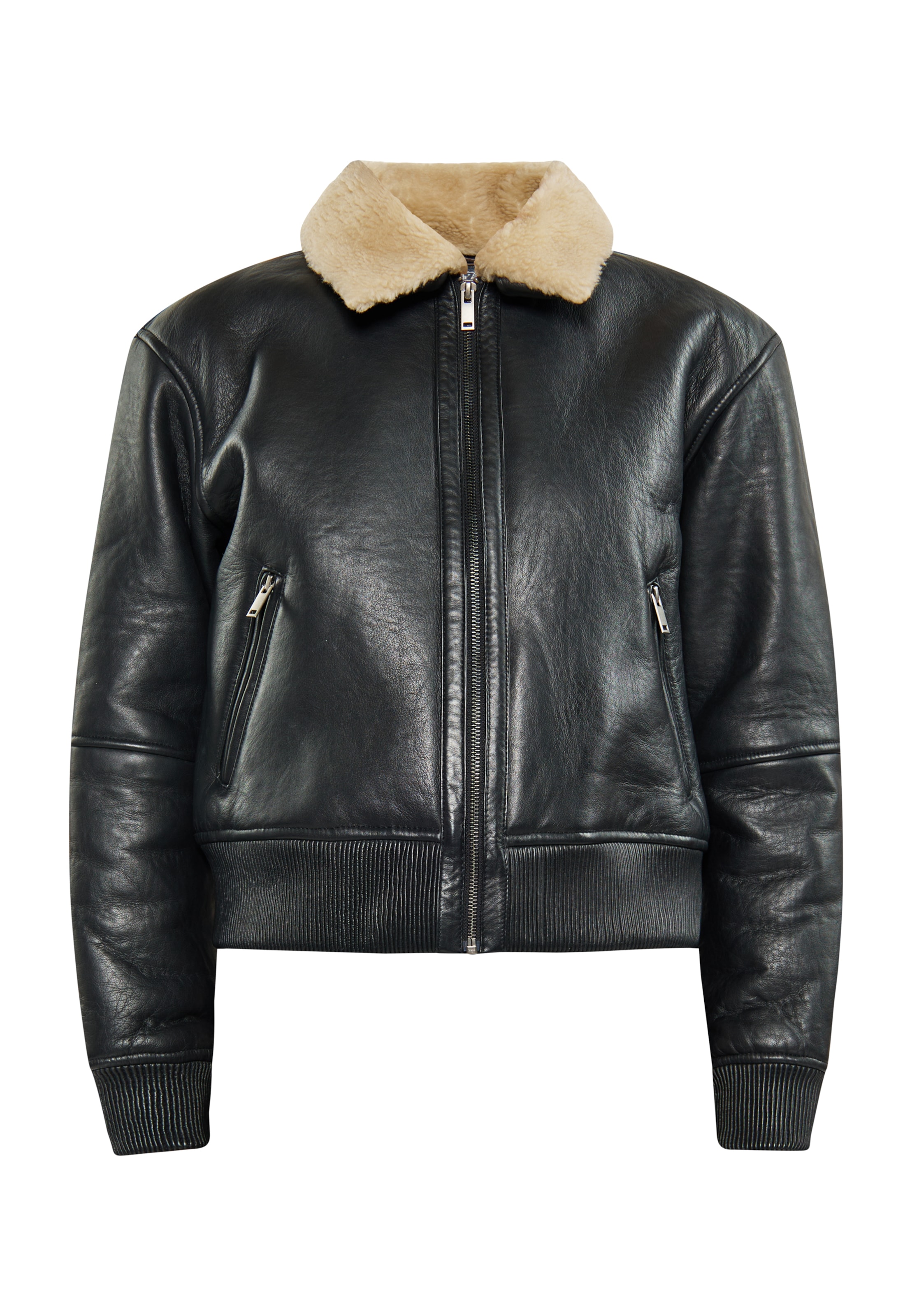 DreiMaster Vintage Between-season jacket in Black: front