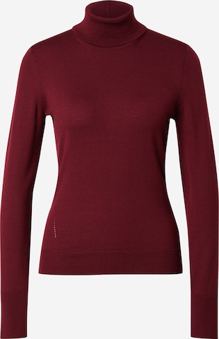 BOSS Sweater 'Fasecta' in Red: front