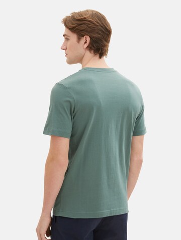 TOM TAILOR Тениска в зелено