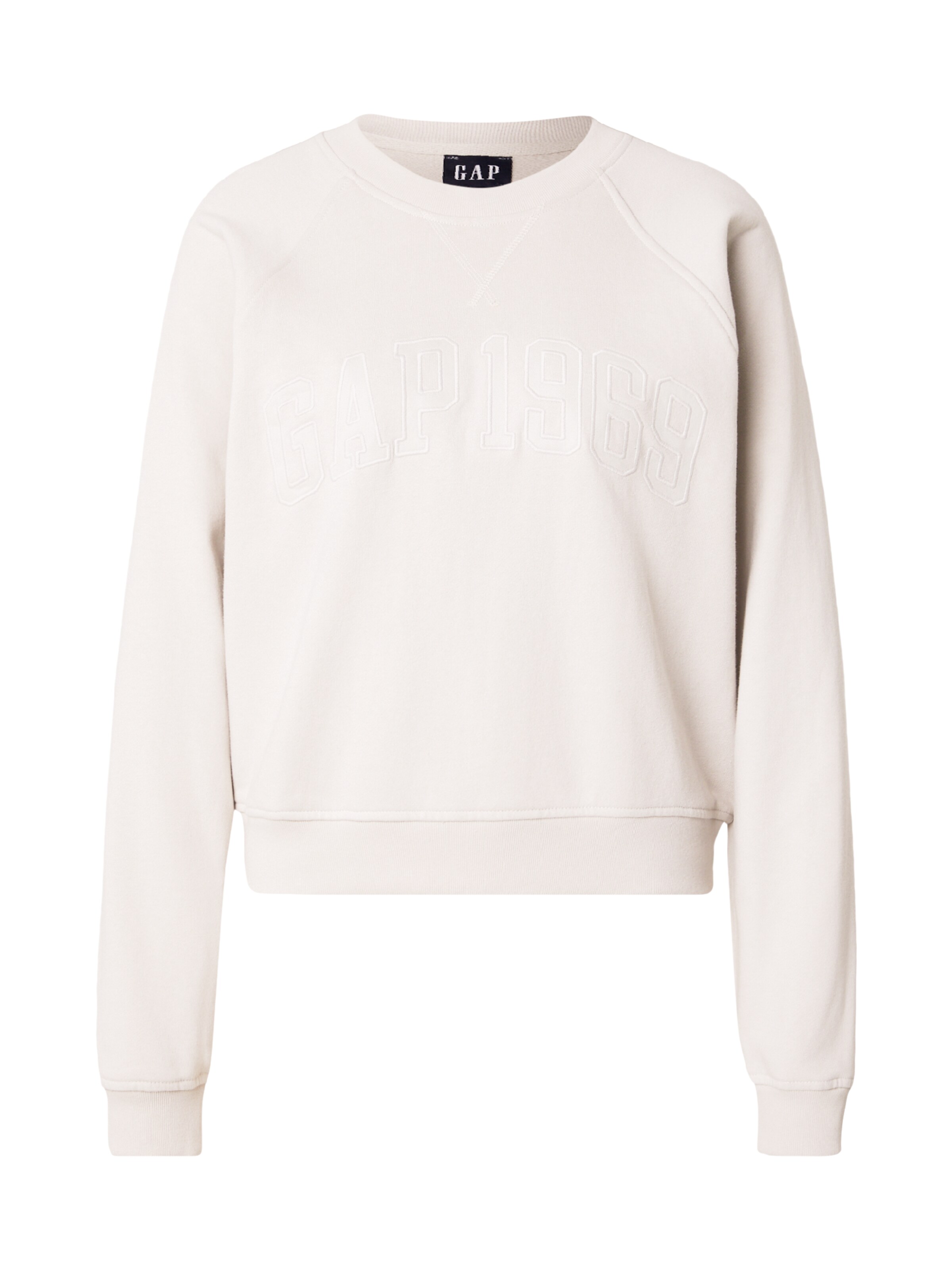 GAPSweater majica - siva boja: prednji dio