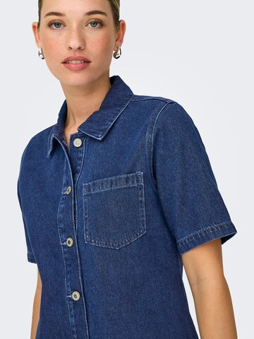 ONLY Blusekjole 'ONLMILLE' i blå