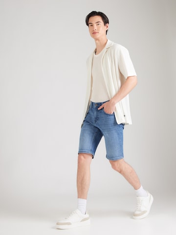 MUSTANG Slimfit Jeans 'CHICAGO' i blå