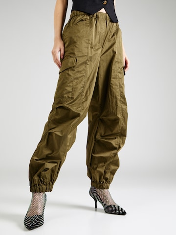 b.young Tapered Cargo Pants 'DATINE' in Green: front