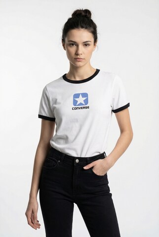 CONVERSE T-Shirt in Weiß: Vorderseite