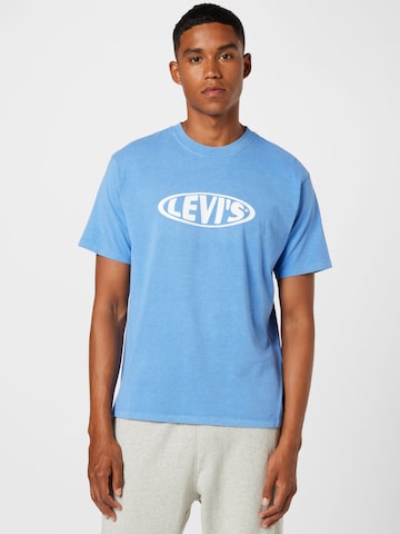 LEVI'S ® Тениска 'Vintage Fit Graphic Tee' в синьо: отпред