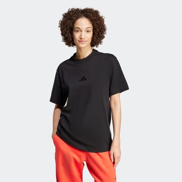 ADIDAS SPORTSWEAR Performance shirt in Black: front