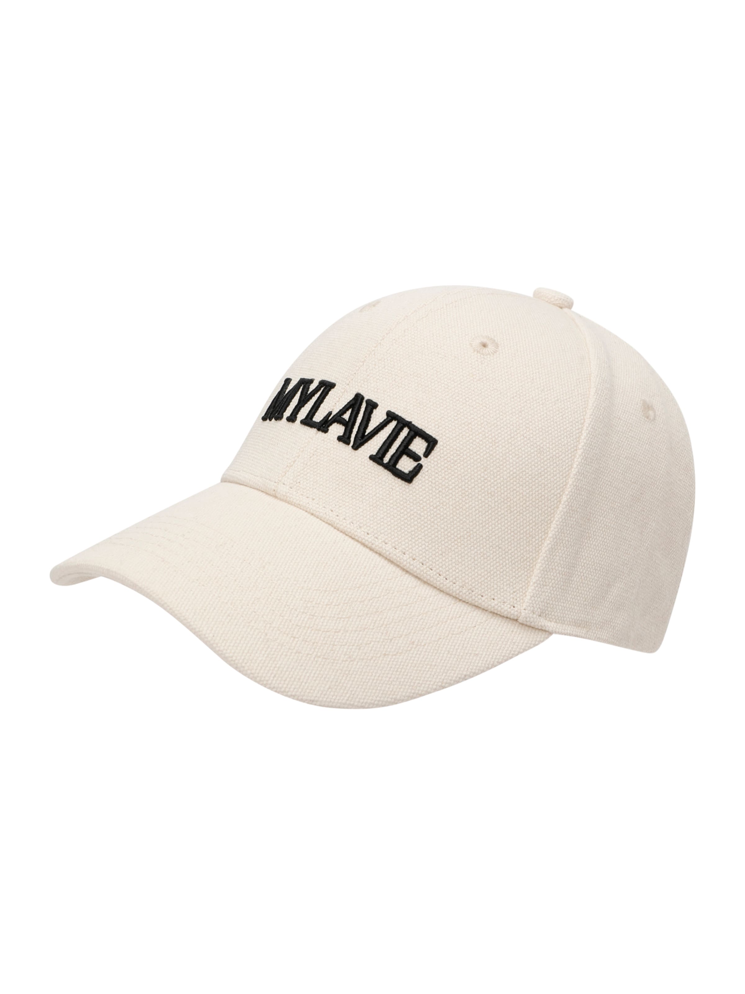 MYLAVIE by Sarah Harrison Cap in Off white, Item view