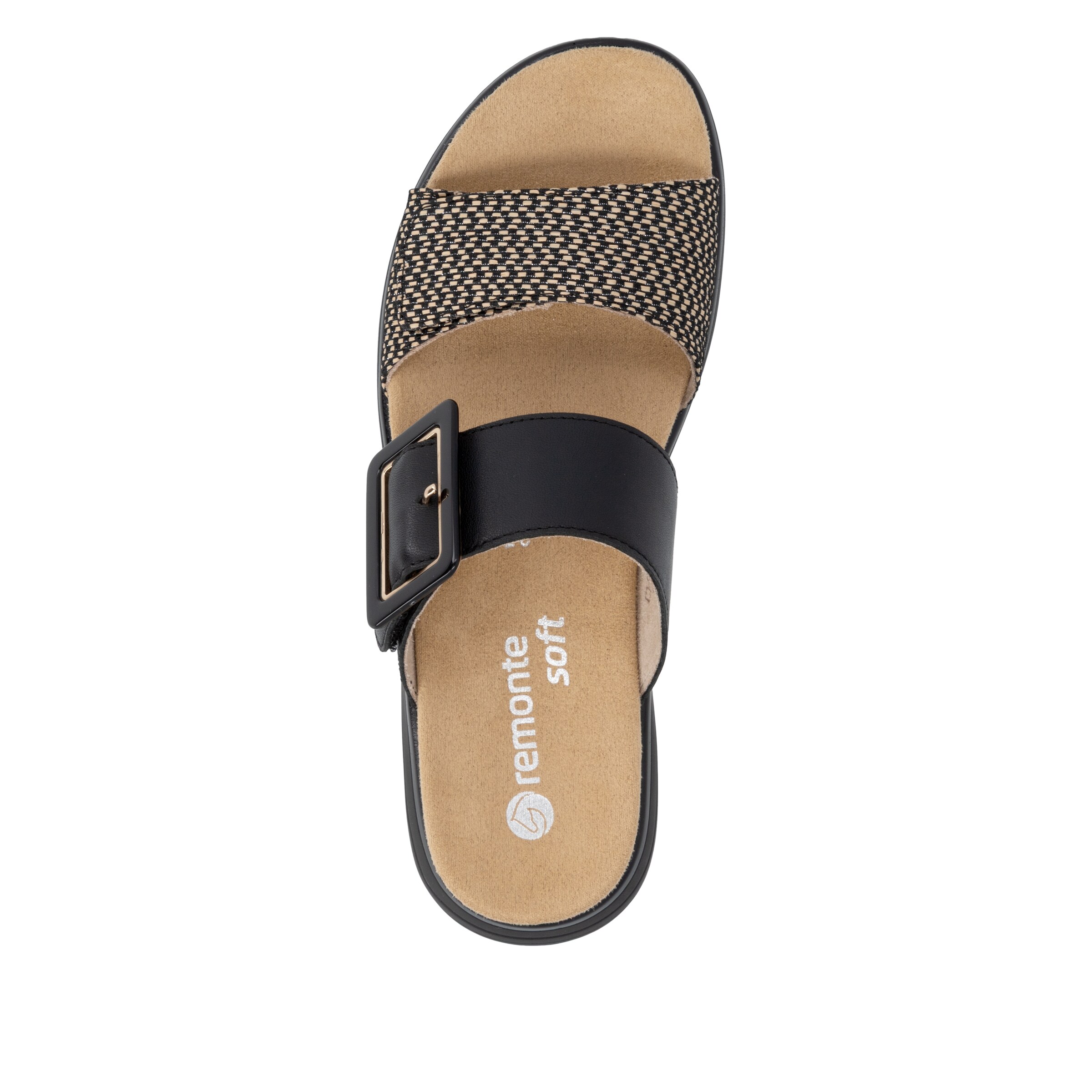 REMONTE Mules 'D1J61' in Black