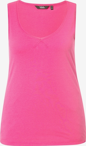 Ulla Popken Top in Roze: voorkant